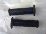 detail produktu .. - Pitbike gripy Kyoto - SIF P012000B - barva černá/modrá 